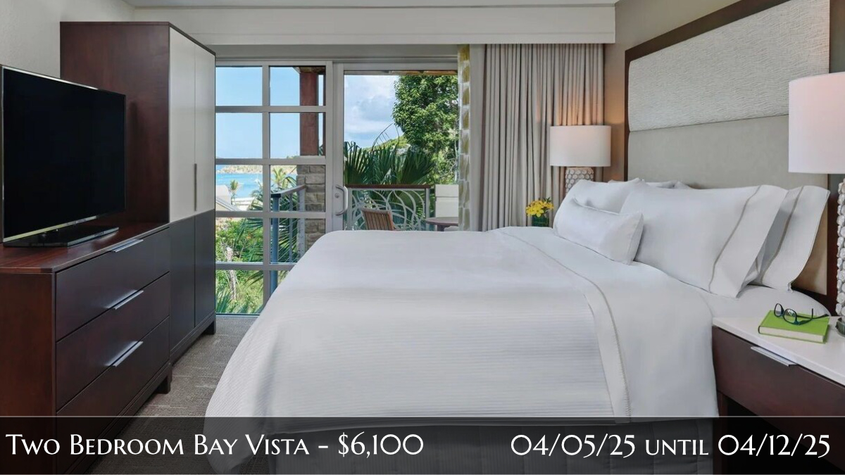 Two Bedroom Bay Vista - $5,200/Week!
