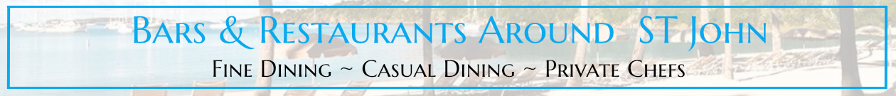 Dining on St John
